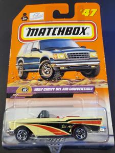 Matchbox - 1957 Chevrolet Convertible - 1999 Free Shipping With Paypal