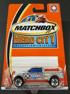 Matchbox -  Emergency Response 4X4 - 2003 Quality Free Shipping Low Pice