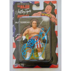 Butterbean Major Wrestling Figure Podcast Bendie Figure - AUTOGRAPHED Discount Best Pices