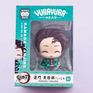 Demon Slayer Yura Yura Bobblehead Figure - Happy Kamado Tanjiro Clearance Latest