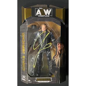 Chris Jericho AEW Unrivaled Figure Series 1 #6 - JSA Autographed Countdown Package