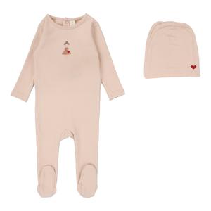 Doll pink footie set by Lilette Original Online