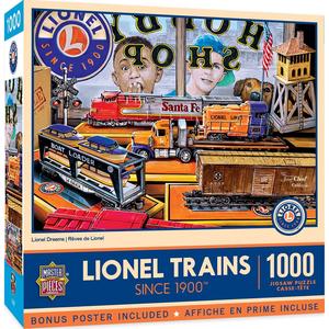 Lionel - Lionel Dreams - 1000 Piece Puzzle Free Shipping Fake
