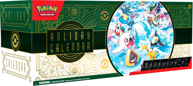 Pokemon TCG 2024 Holiday Advent Calendar Outlet Cheap Pices