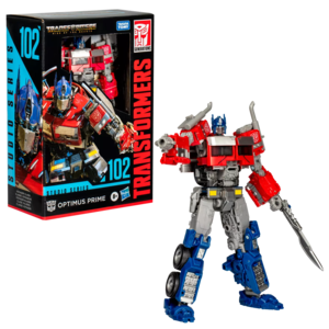 Transformers Studio Series Voyager Class Transformers: Rise of the Beasts 102 Optimus Prime Action Figure Free Shipping Cheap