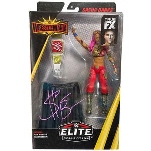 Sasha Banks WrestleMania Elite Figure - Autographed Discount 2025
