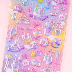 Magical Unicorn Sugar Drop Stickers Cheap Wholesale