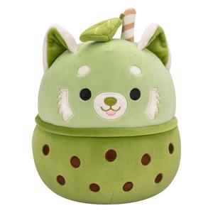 Squishmallows 8'' Eitan Matcha Red Panda Plush Purchase For Sale