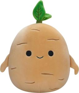 Squishmallows 7.5" Tan Ginseng Plush Latest Collections Sale Online
