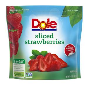 Dole Sliced Strawberries 14oz Choice Cheap Pice