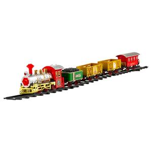 16-Piece Battery-Operated Lighted and Animated Christmas Express Train Set with Sound Clearance Largest Supplier