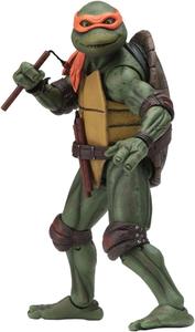 NECA Teenage Mutant Ninja Turtles 1990 Movie Michelangelo 7” Action Figure *Pending Visit