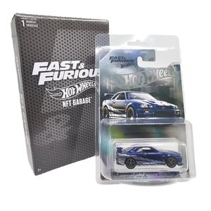 Hot Wheels - Nissan Skyline GT-R (BNR34) - 2024 Fast & Furious NFT Garage Series Cheap Sale Countdown Package
