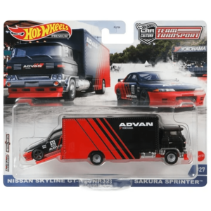 Hot Wheels - Nissan Skyline GT-R (BNR32) & Sakura Sprinter - 2021 Team Transport Series Manchester For Sale