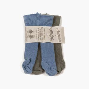Minikane Clothing for 34cm Gordis Dolls- Pack of 2 Azure/Sage Tights 2025 New For Sale