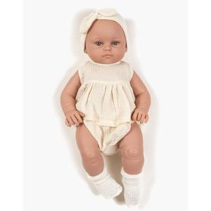 Minikane Bambinis Doll 47cm -  Yaëlle dressed in her Charlotte set in ecru double gauze Buy Cheap Tumblr