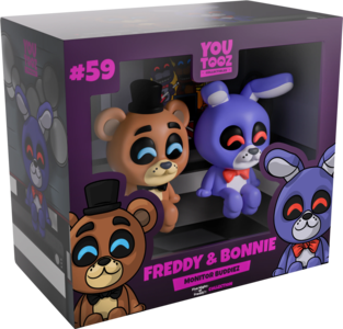Youtooz Five Nights at Freddy's Freddy & Bonnie Monitor Buddiez Figures Pictures Online