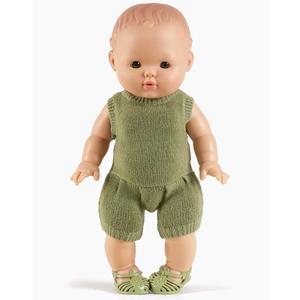 Minikane Clothing for Gordis Dolls 34cm - Orlando Sage Green Knit Romper Buy Cheap Low Shipping Fee