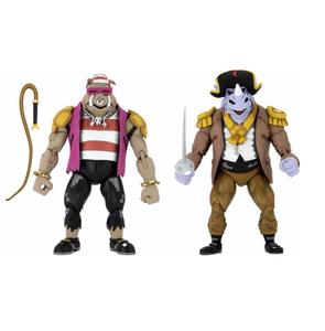 NECA Teenage Mutant Ninja Turtles: Turtles in Time Pirate Rocksteady & Bebop Two-Pack For Sale Cheap Pice