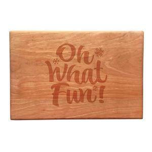 Oh What Fun Cherry Board New Arrival Cheap Online