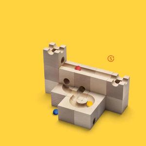 Cuboro - the Standard 16 Set (5cm scale) Collections Cheap Online