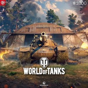World Of Tanks: Wingback Jigsaw Puzzle (1000 Pieces) Cheap Pice Outlet
