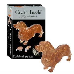 3D Crystal Puzzle - Dachshund Cheap Best
