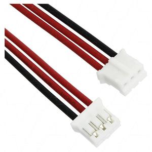 JST Type PHR-3, 24 awg, B=265mm, R(x2)=220mm, Strip & Tin Sale View