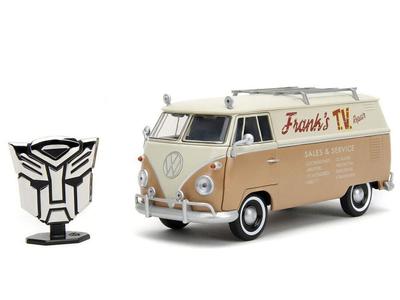 Jada Toys 1:24 Scale Transformers Rise of the Beasts Wheeljack 1962 VW Bus with Badge Buy Cheap Fake