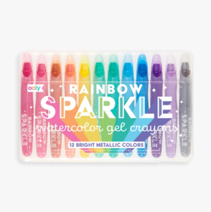 Rainbow Sparkle Watercolor Gel Crayons Clearance Classic