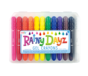 Rainy Dayz Gel Crayons Set of 12 Free Shipping Looking For