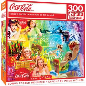 Coca-Cola - Rainbow - 300 Piece EzGrip Puzzle Outlet 2025 Newest