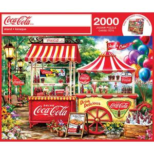 Coca-Cola - Stand - 2000 Piece Puzzle Inexpensive