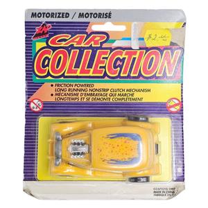 Zap Toys - Yellow Hot Rod - 1997 Car Collection Sale Authentic