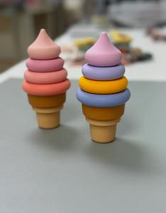 Stacking ice cream teether Finishline Sale Online