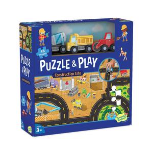 Puzzle And Play: Construction Site Cheap Visit