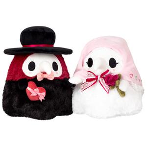 Mini Squishables - 7" Valentine's Plague Doctor and Nurse Set Discount Wide Range Of