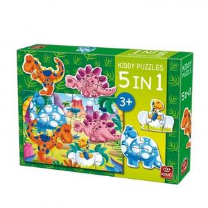 Puzzle dei Dinosauri 5in1 Best