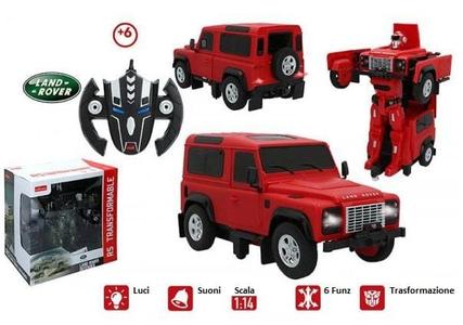 Radiocomando Land Rover Trasformabile in Robot Cheap Sale Inexpensive