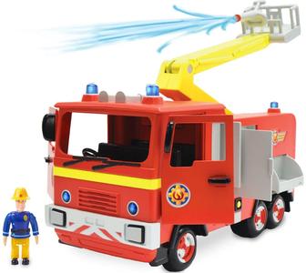 Sam il Pompiere Camion dei Pomieri, Jupiter con Pompa funzionante Luci e Suoni How Much Online