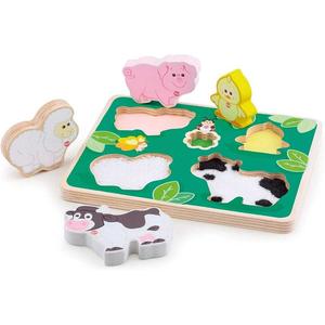 Puzzle Tattile della Fattoria Trudi - Sevi 88032 Purchase Cheap Pice
