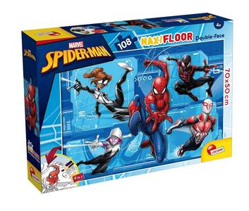 Puzzle Spiderman 108 pezzi con lato Colorabile Cheap Pice Outlet