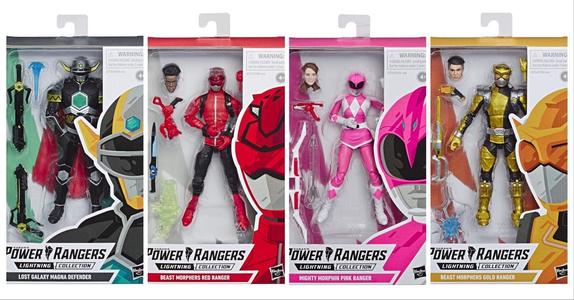 Power Rangers Lighting Collection, personaggio da collezione 15 cm Free Shipping Looking For