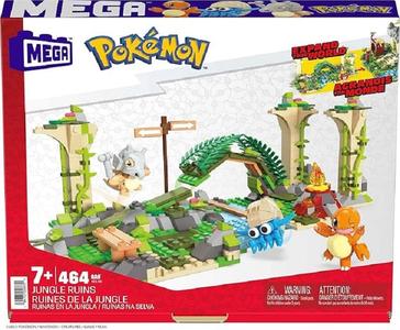 Pokemon Adventure Mega-Bloks Rovine Abbandonate nella Giungla Outlet Collections