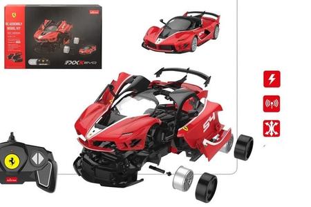 Rastar Ferrari Radiocomandata, Set Monta e Gioca FXX K Evo in scala 1:18 With Paypal Online