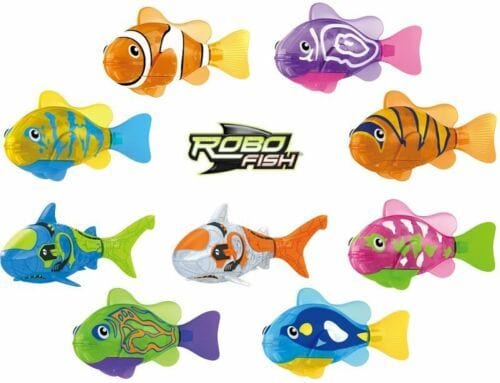 Robo Fish Zuru, Pesciolini Interattivi che Nuotano With Credit Card