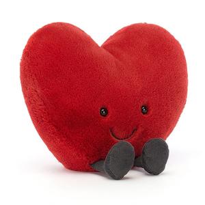 Amuseable Red Heart Large 100% Original Sale Online