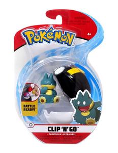Pokemon Clip n Go | Pokeball Munchlax con Sfera With Paypal Sale Online