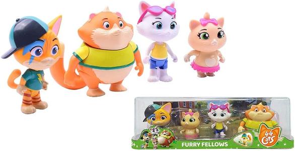 44 Gatti set 4 Personaggi Clearance Original
