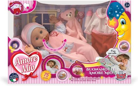 Amore Mio Buonanotte, Bambola Interattiva Grandi Giochi Discount View